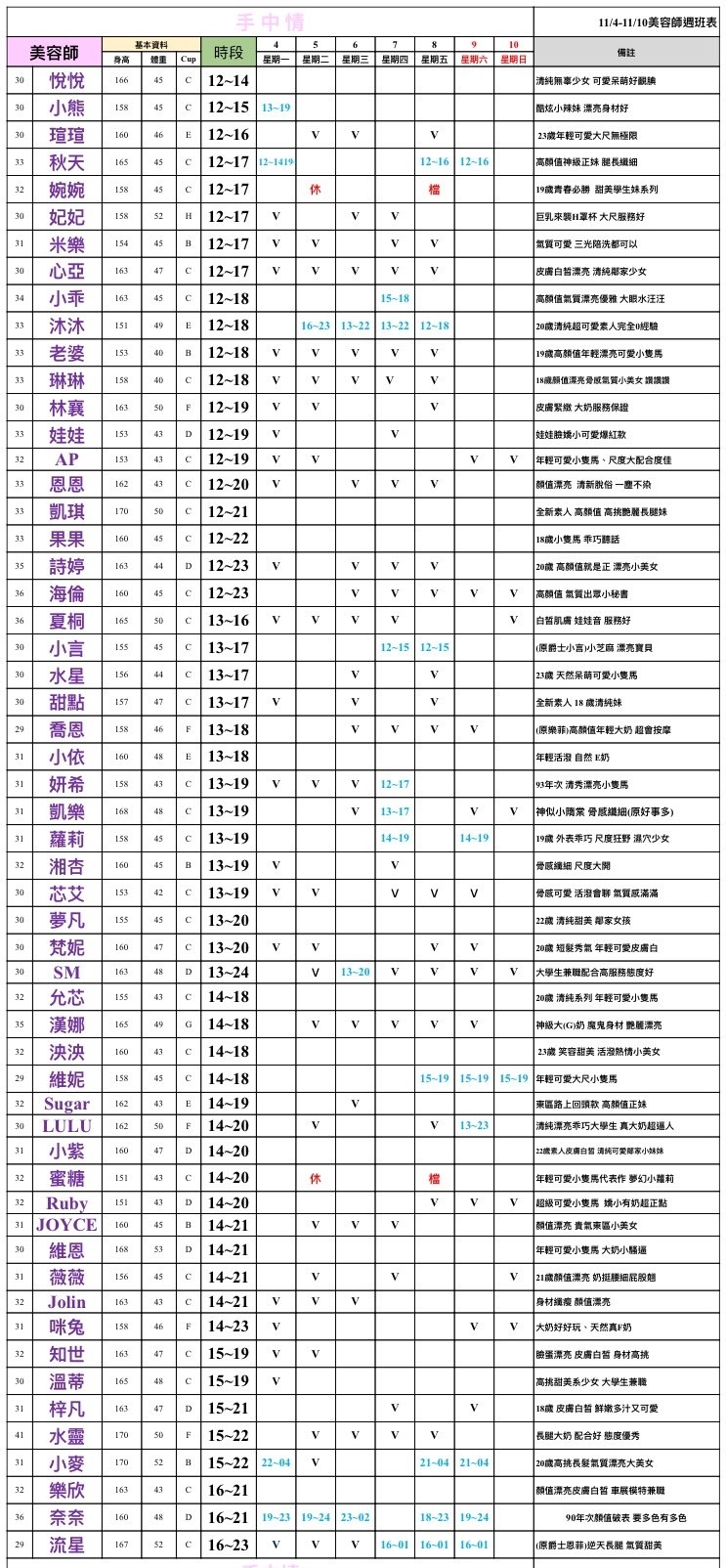 台北正妹按摩