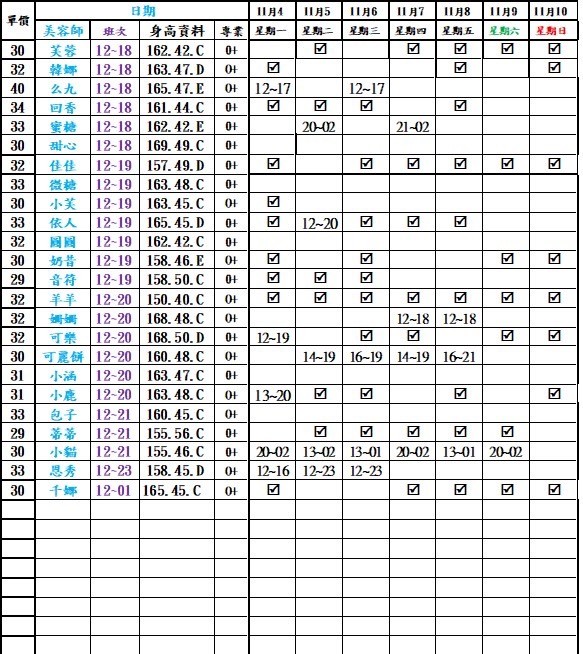 台北正妹按摩